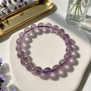 Serene Amethyst Wellness Bracelet