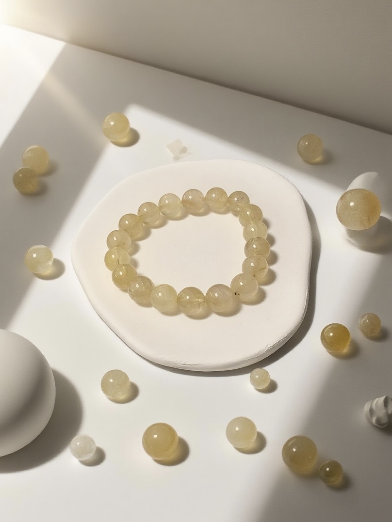 Vibrant Citrine Energy Bracelet