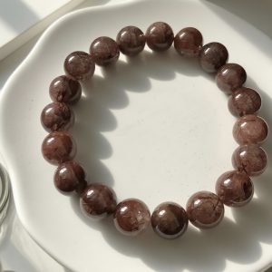 Red Rutilated Quartz Bracelet